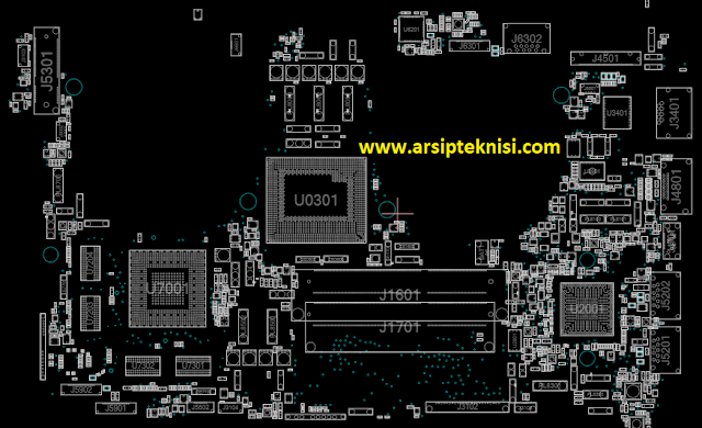 Asus N550JV Rev.2.0 Boardview