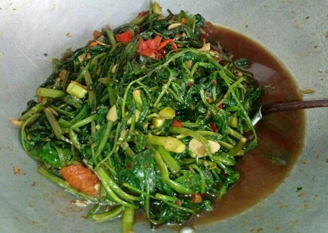 Oseng Kangkung Pete