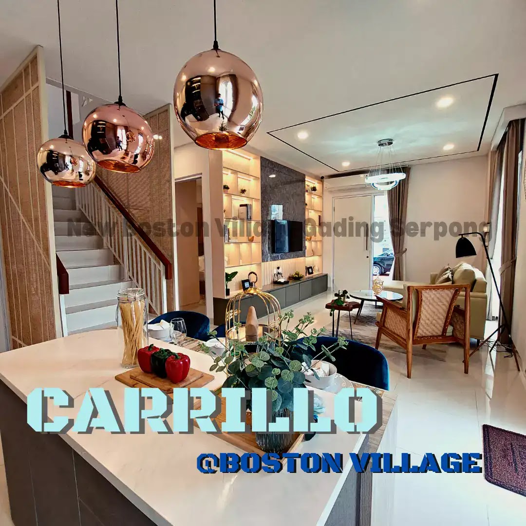 New Boston Village Gading Serpong Tipe Carrillo