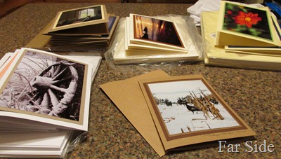 Finished cards