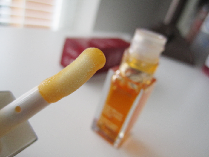 Clarins Instant Light Lip Comfort Oil review girllovesgloss.com