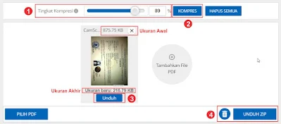 Cara Compress PDF Online