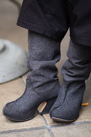 john fluevog felted boot