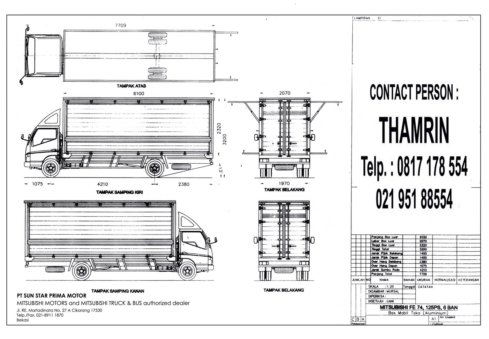 dealer truck mitsubishi speckaroseri wing box