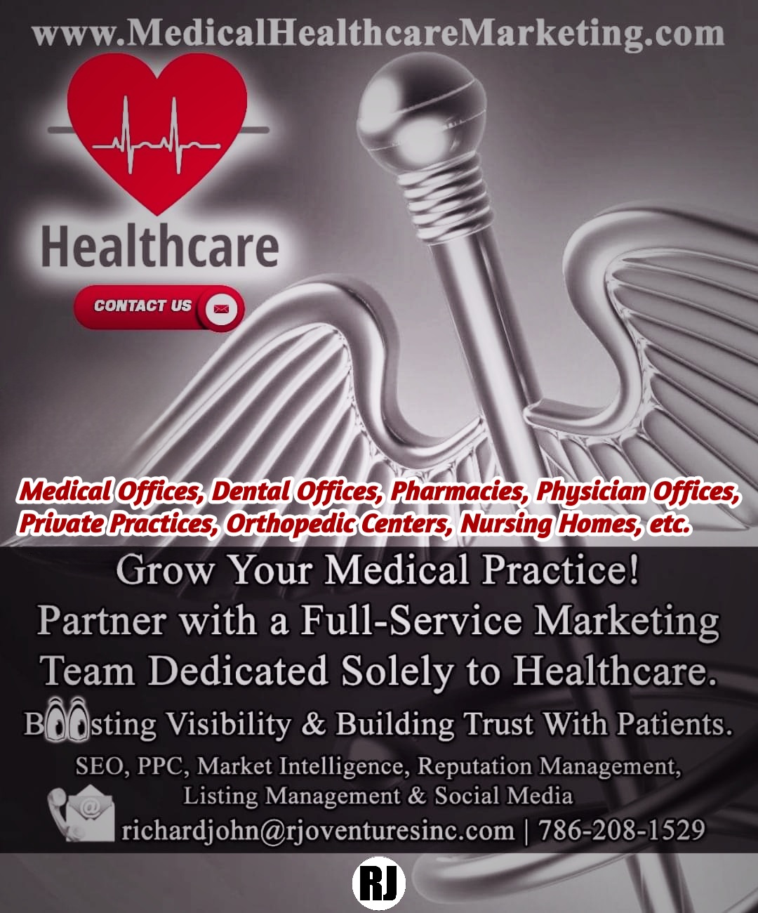 Miami-Dade Medical Healthcare Digital Marketing Services [RJOVenturesInc.com]
