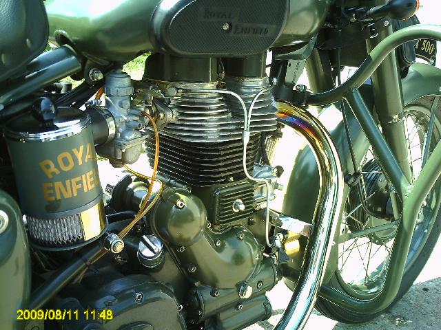 Royal Enfield Oil Cooler | ACE Fireball 535 Bullet | Ace Vintage Oil Cooler with Waterproof Electric Fan | ACE high performance kit for Royal Enfield