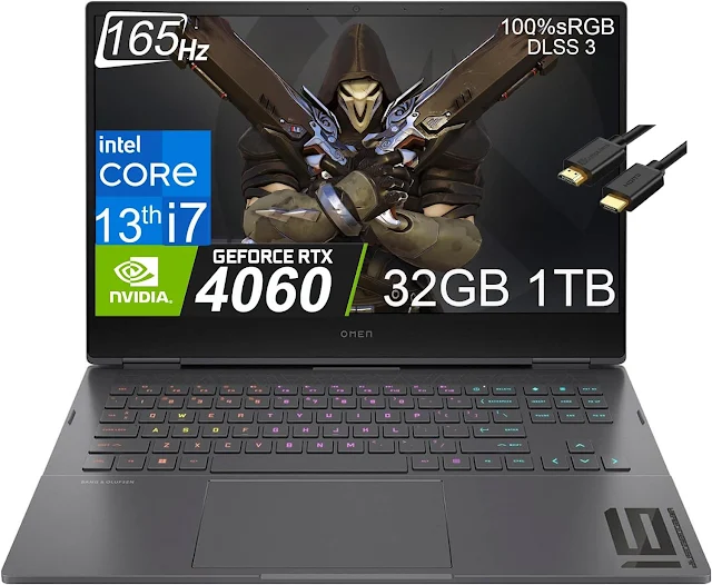 HP Omen 15.6" Gaming Laptop Intel Core i7 16GB Memory NVIDIA GeForce RTX 3060 512GB SSD Shadow Black