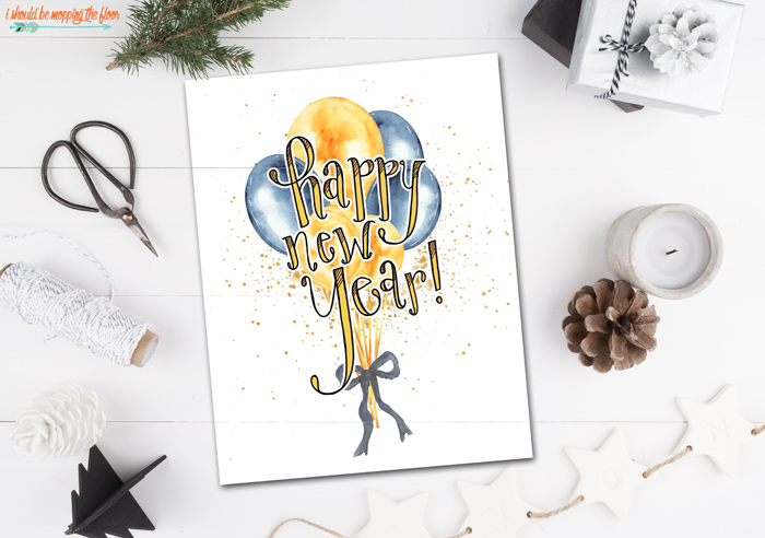 Free New Year's Eve Printable