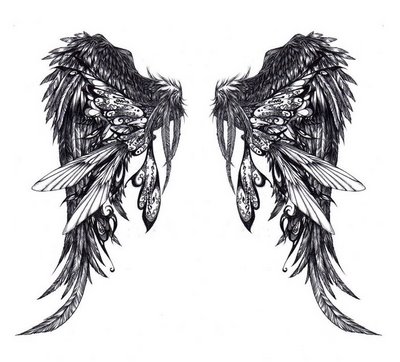 Angels Tattoo Designs on May Signify Nothing More Than Appreciation For Beautiful Tattoo Art