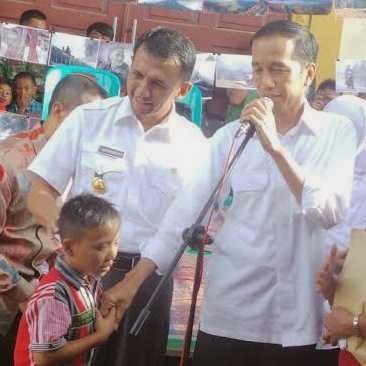 Jokowi : Hafal Pancasila Bocah dapat Hadiah