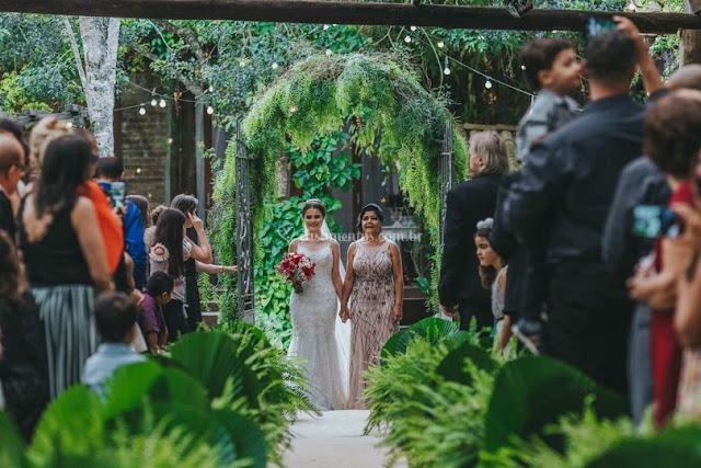 decoracao de casamento verde