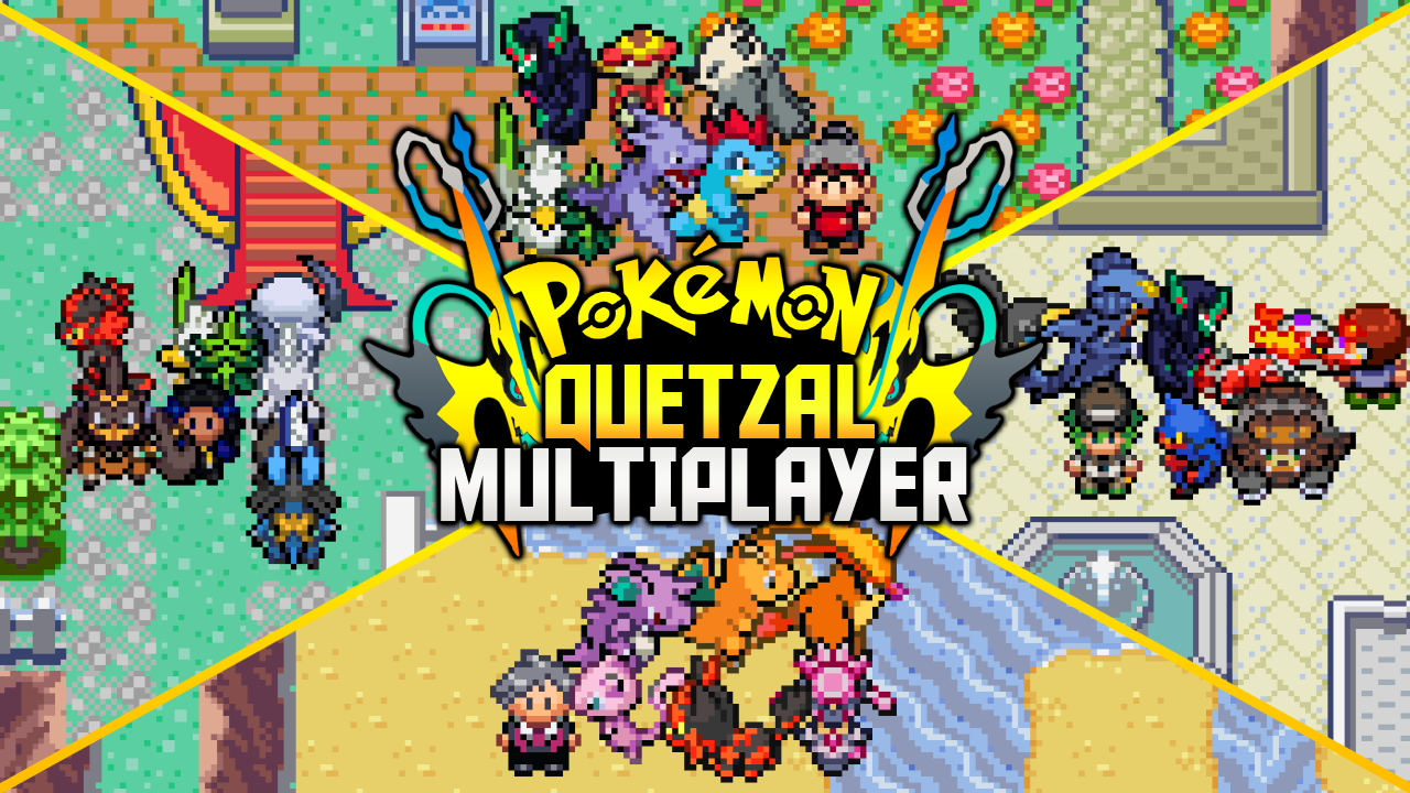 PokéGuide - ⟨⟨#gameUpdate⟩⟩ Name: Pokemon Quetzal (Previously knowed as  Emerald Multiplayer) Creator: TenmaRH Version: Alpha v5.4 Hack of: Emerald  Updated: July 8 2022 ☆ GAME INFO This game is a GBA rom