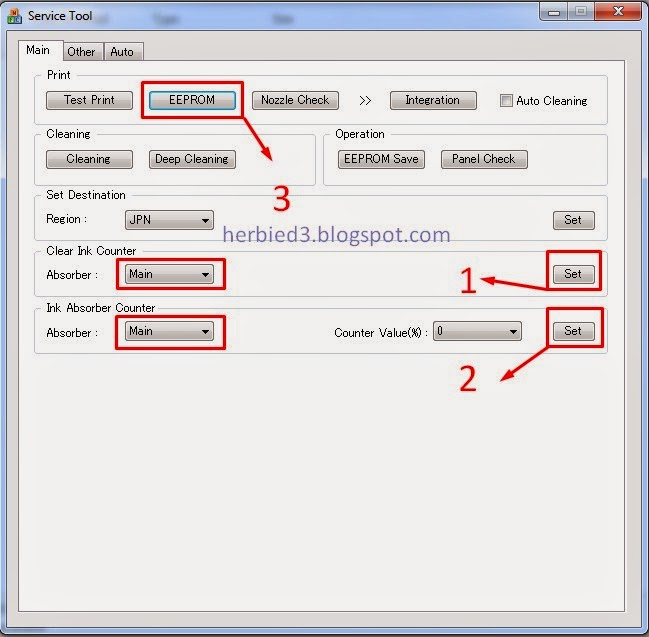 Cara Reset Canon iP2770 dengan Service Tool V3400 ...