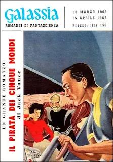 La copertina di Il pirata dei cinque mondi - Galassia 15