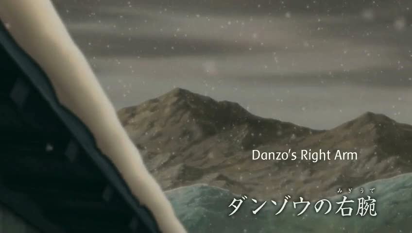 Naruto Shippuden 209 Danzo's Right Arm is the continuation of the Naruto 