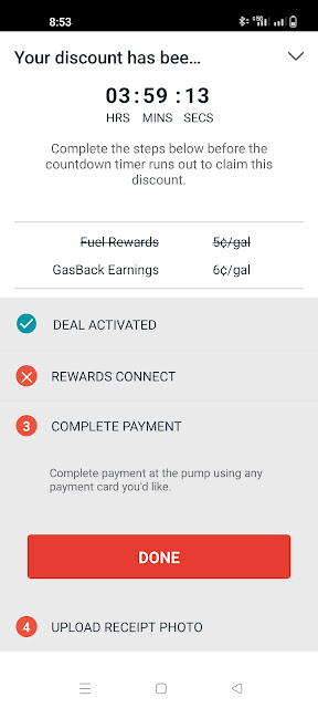 How to get discount via gasbuddy