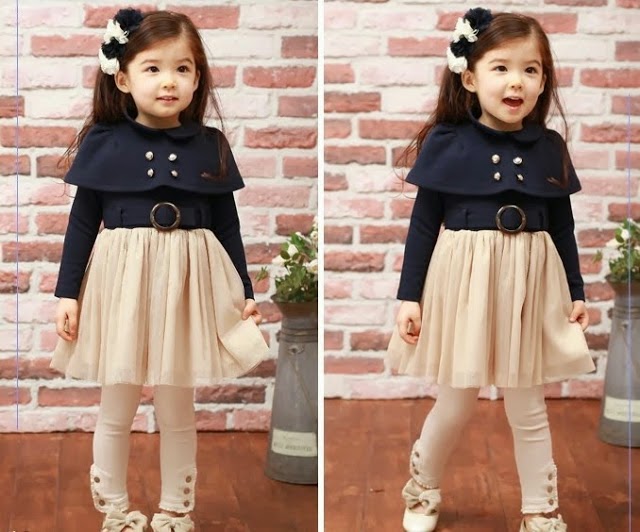 Foto desain model  baju  anak  perempuan model  korea umur 6 