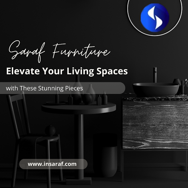 Saraf Furniture understands the importance of creating a warm and inviting atmosphere in your Home. Their amazing Furniture are designed to help you do just that, making it easier to host larger gatherings with comfort and style.