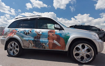 10 Amazing Airbrush Car Modification Photography 10