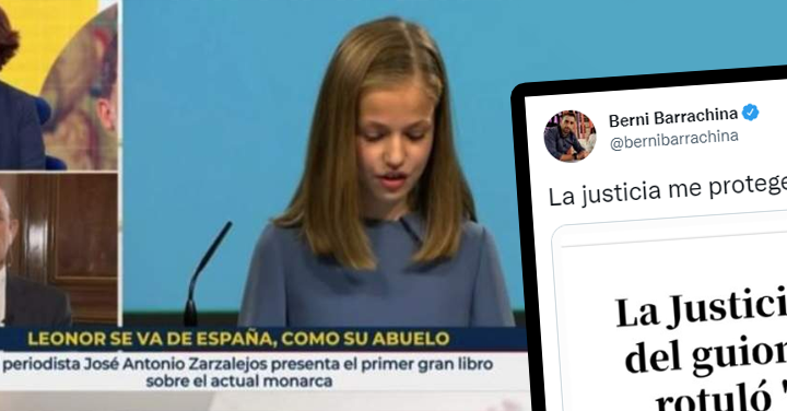La Justicia condena a TVE a readmitir al guionista del rótulo «Leonor se va de España, como su abuelo»