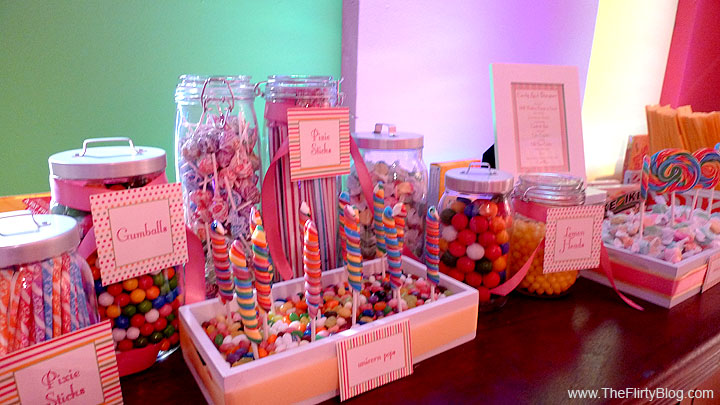 MsPanda's Wedding Planning Candy Bar Dessert Bar Snow Cones