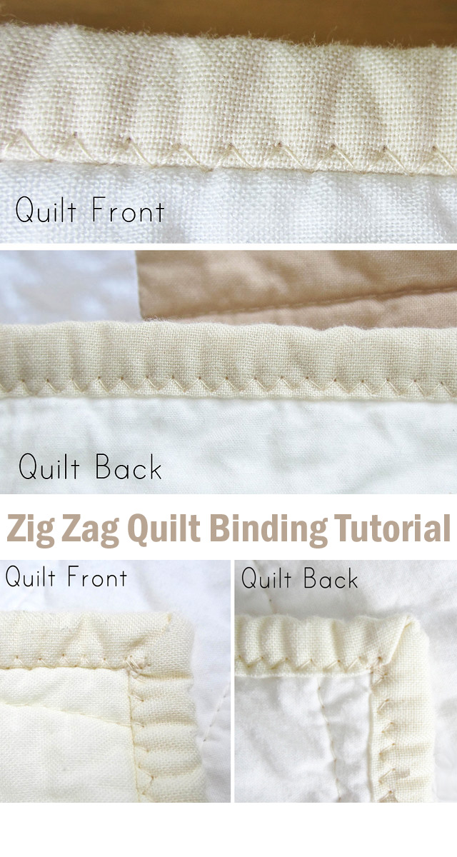 Zig Zag Quilt Binding Tutorial