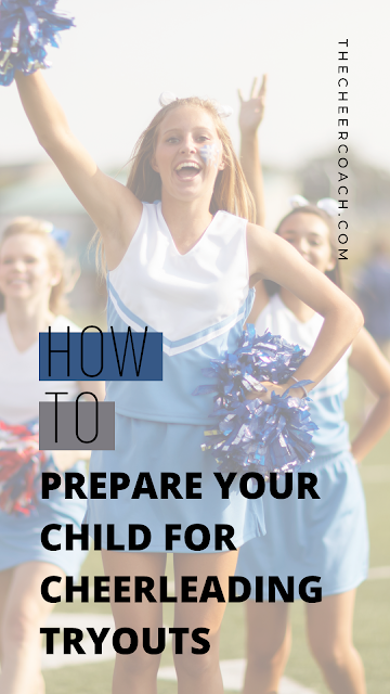 how to prepare your child for cheer tryouts