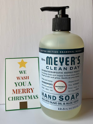 We WASH you a Merry Christmas gift tag