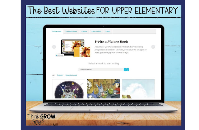 interactive websites for elementary learning