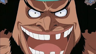 ワンピースアニメ インペルダウン編 444話 黒ひげ ティーチ | ONE PIECE Episode 444