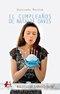 Portada del libro El cumpleaños de Natalie Davis de Halcombe Norilsk. Editorial Adarve, Editoriales de España