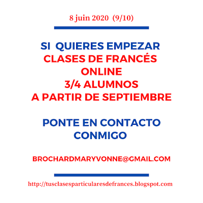 Clases de francés, aprender, online, profesora nativa, curso, estudiar un idioma, vocabulario, fechas, mañana, demain, après-demain, le surlendemain, lendemain, 