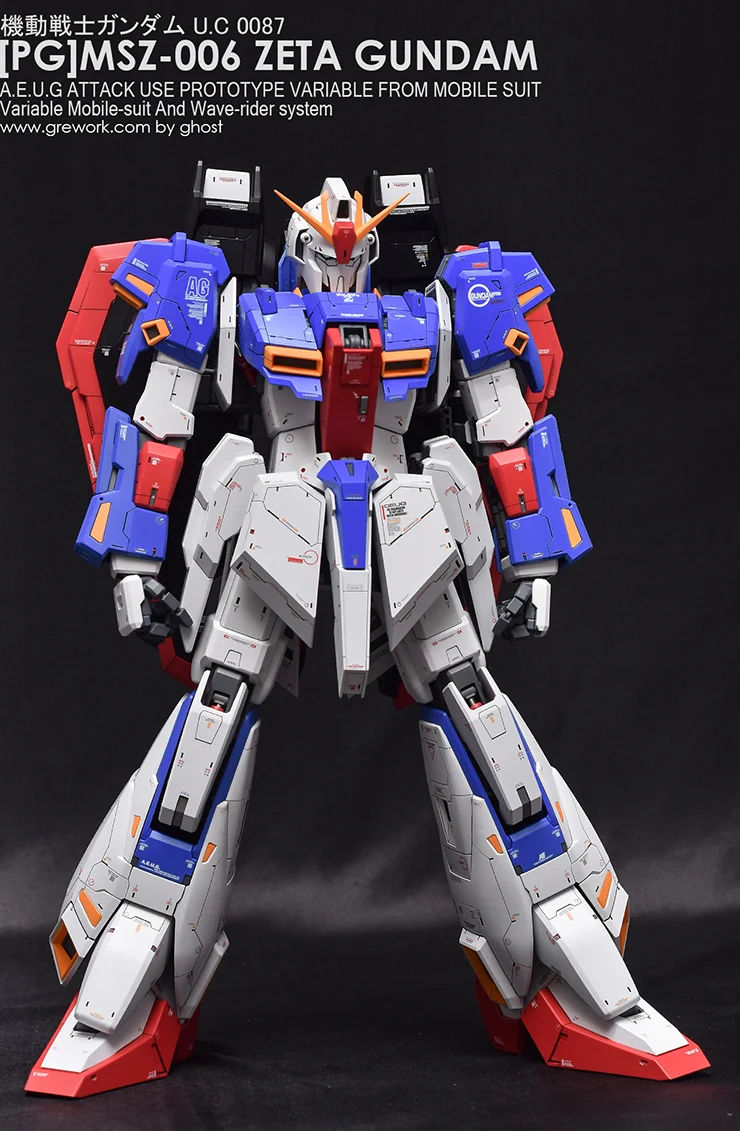 Custom Build: PG 1/60 MSZ-006 Zeta Gundam [Improved]