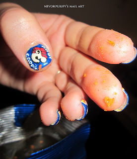 Hot Fries Nails Art