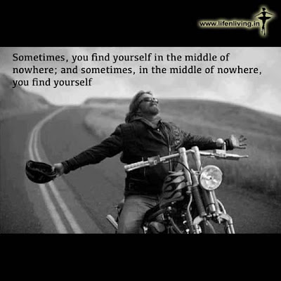 Sometimes you find yourself