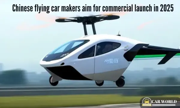 Chinese flying car makers aim for commercial launch in 2025