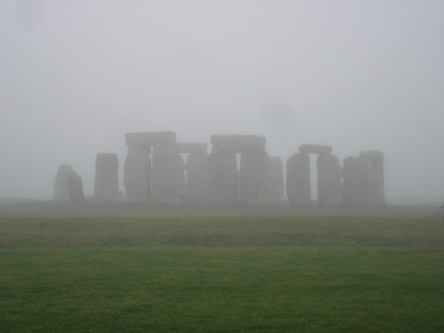 Stonehenge in the Fog