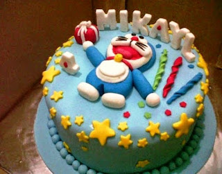Kue Ulang Tahun Anak Tema Doraemon