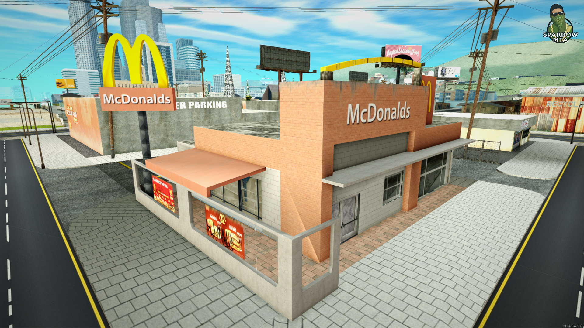 MTA:SA LS McDonalds Script