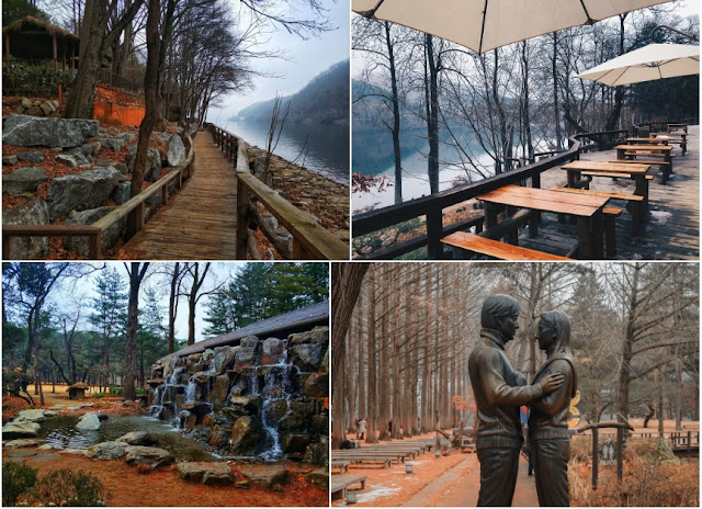 Bộ phim truyền hình đình đám một thời Winter Sonata đã từng là khởi đầu cho cơn sốt Hallya trên khắp châu Á. Chuyện tình lãng mạn này từng được quay ở đảo Nami, nay là một điểm du lịch nổi tiếng ở Chuncheon, Hàn Quốc. Con đường rợp mát bóng cây trên đảo được rất khách du lịch yêu mến vì những cảnh quay nên thơ từng xuất hiện trong bộ phim.