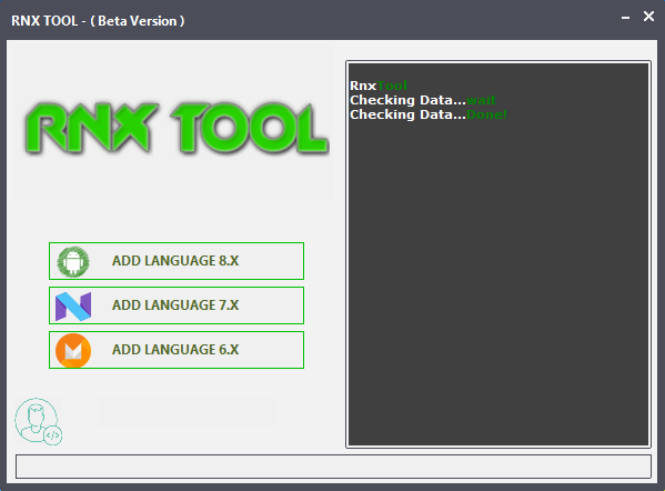 Android Multi Languages Tool Rnx Tools v8.0.0 v7.0.1 V6.0