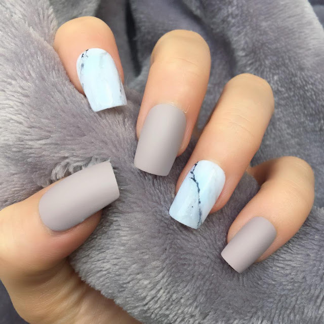 Matte Nail Art