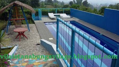 VILLA MURAH DI LEMBANG YANG ADA KOLAM RENANG NYA