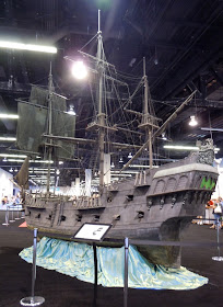 Black Pearl miniature pirate ship