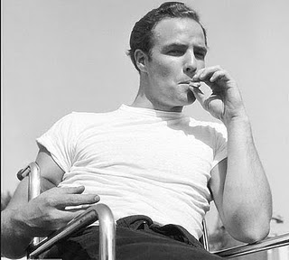 marlon brando smoking