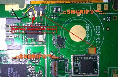 saymphony x110 battery connector ways