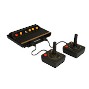 60 BuiltIn ATARI Games; Two ATARI Flashback® 2600 Controllers .