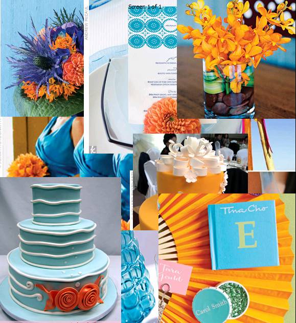 Tiffany Blue Wedding Party