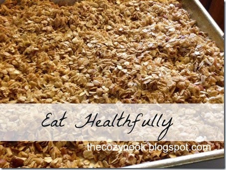 Eat Healthfully - The Cozy Nook