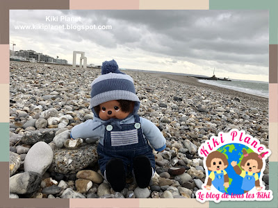 kiki monchhichi plage Le Havre normandie toys life galet LH